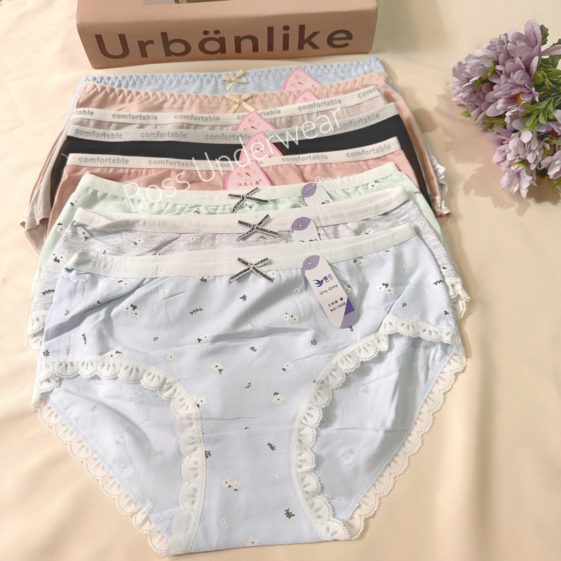 [3pcs] Celana Dalam Remaja Cewe katun soft, CD ABG, CD Remaja Perempuan Motif lucu, CD MURAH, Pantie