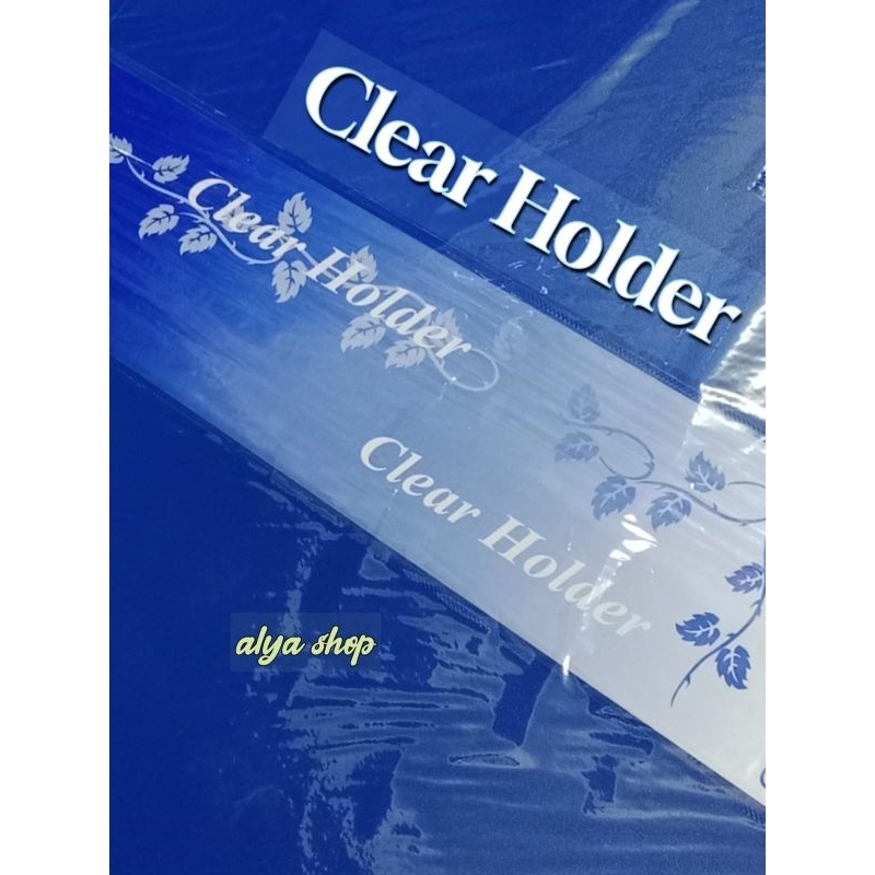 

Clear Holder