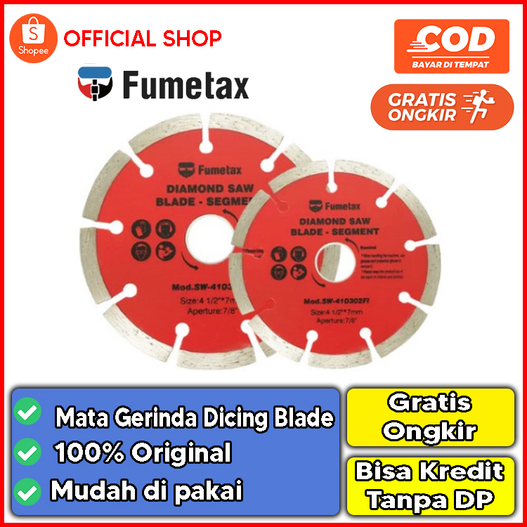FUMETAX DIAMOND DICING BLADE / MATA GERINDA PISAU POTONG KERAMIK
