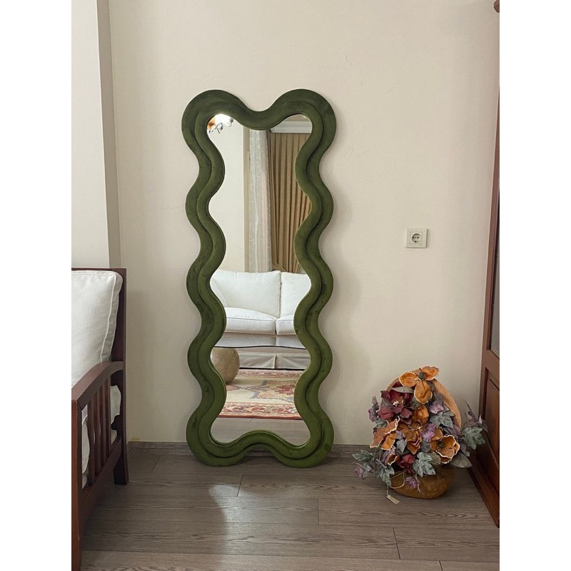 cermin aesthetic/cermin hias/aesthetic/hiasan aesthetic/cermin