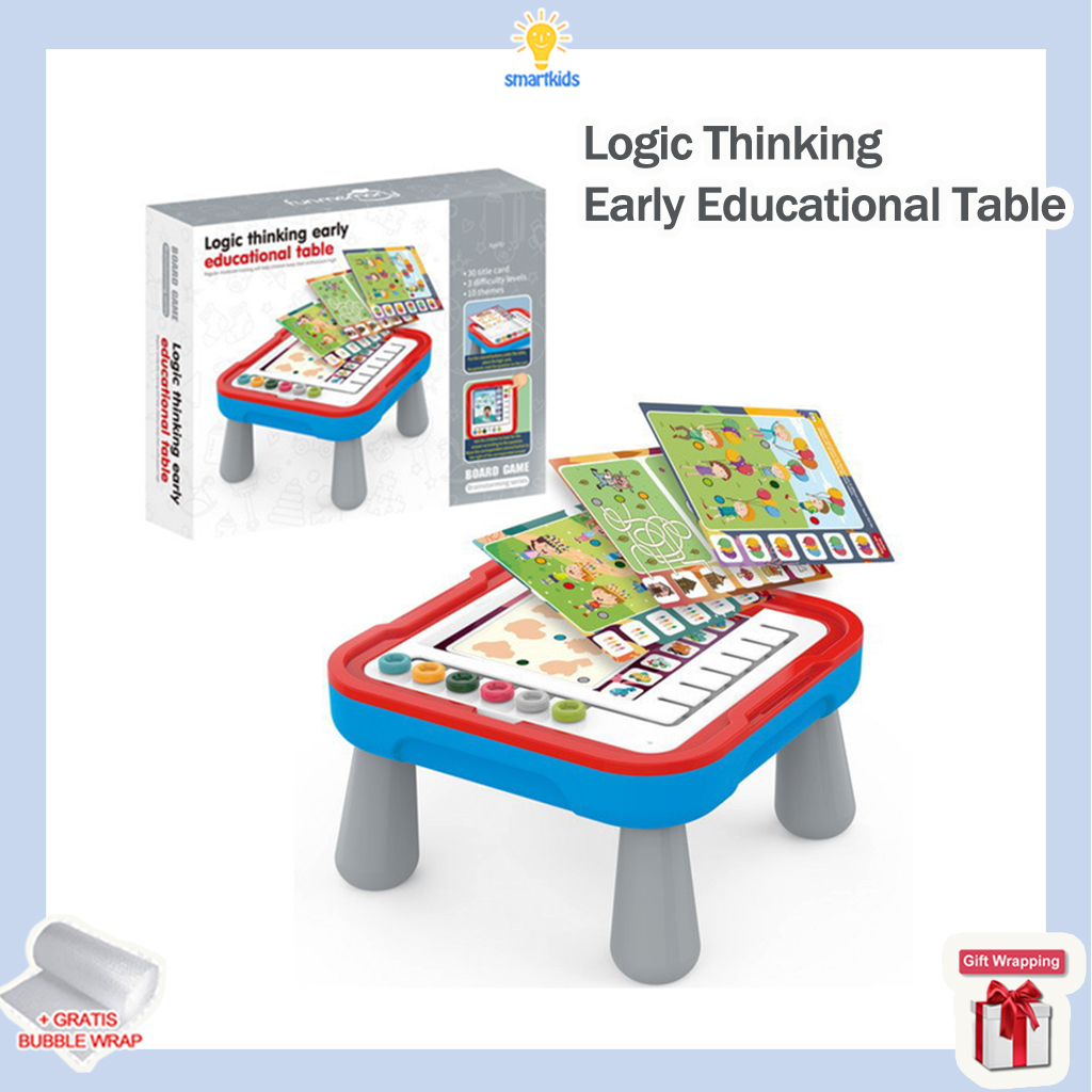 Logical Thinking Game Board Table Mainan Melatih Logika Kecerdasan Berpikir Fokus Berhitung / Early 