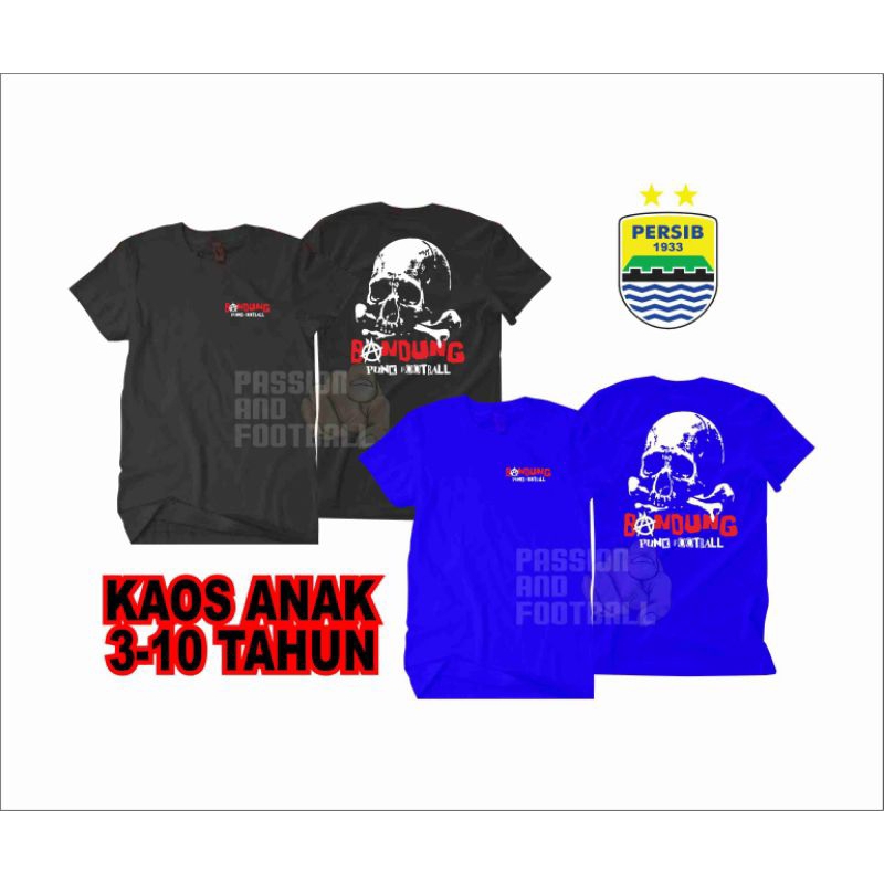 T-SHIRT ANAK BANDUNG PUNK FOOTBALL