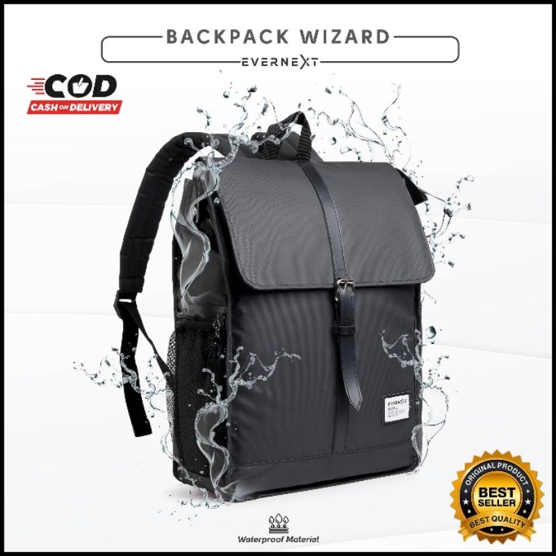 Tas Ransel Pria Waterproof Tas Korea Anti Air Backpack Laptop Wizard Tas Punggung Pria Wanita Anti A