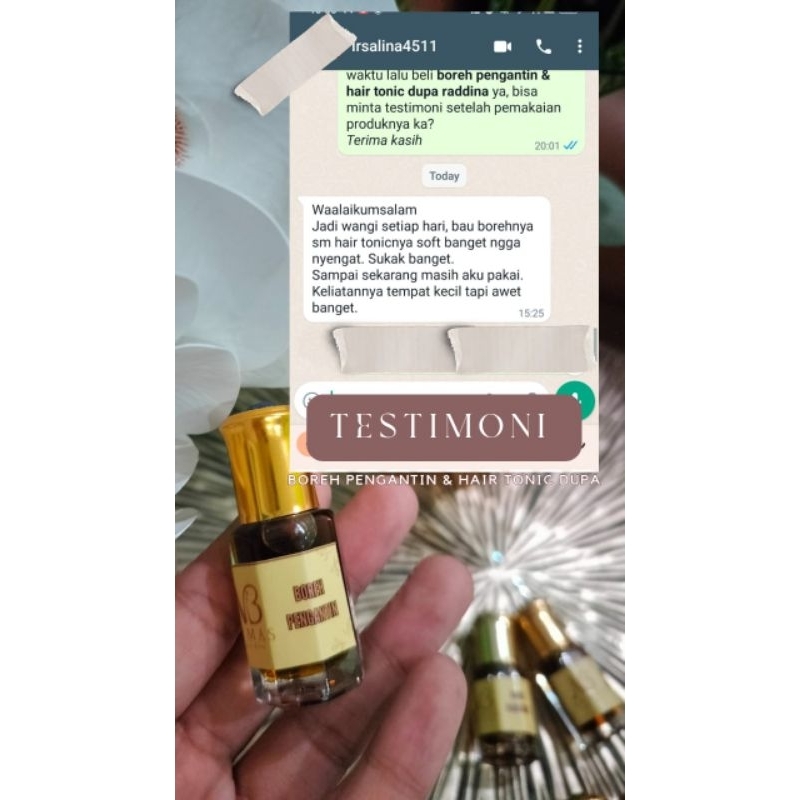 BOREH PENGANTIN DUPA/PARFUM PENGANTIN DUPA