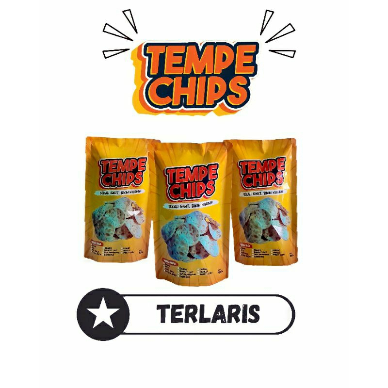 

[TEMPE CHIPS] keripik tempe