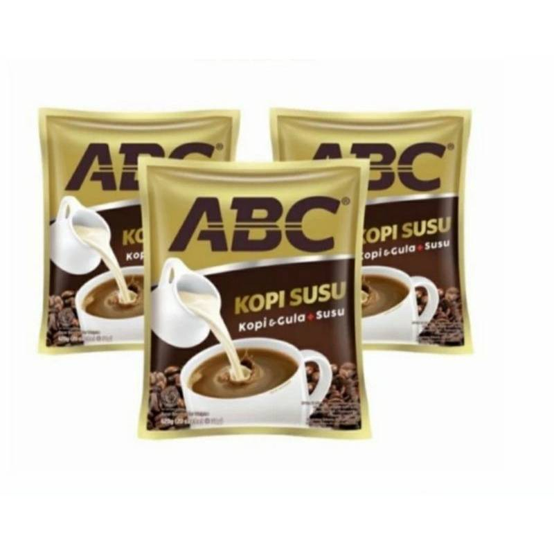 

Kopi ABC kopi susu sachet 31gram RENCENG ( ISI 10)