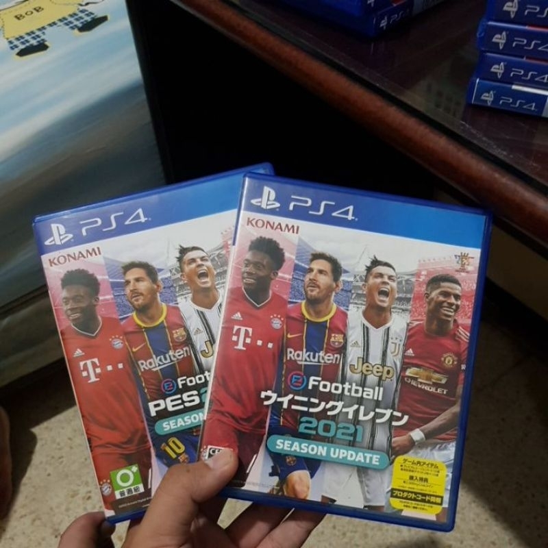 BD PS4 PES 21 REG 2 JAPAN REG 3