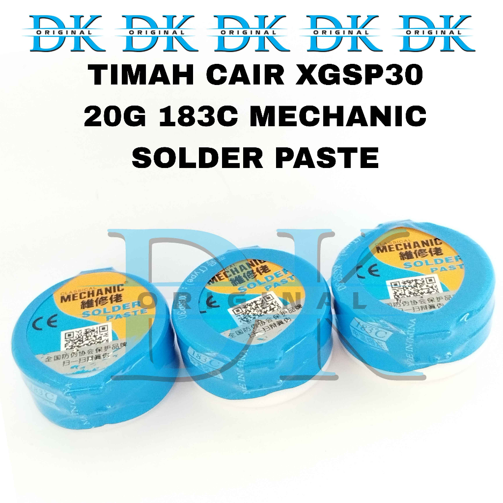 Timah Cair-Timah Pasta Mechanic Pasta Solder XGSP30 20g 183c