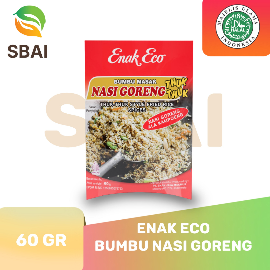 

Enak Eco Bumbu Instan Nasi Goreng Thuk Thuk