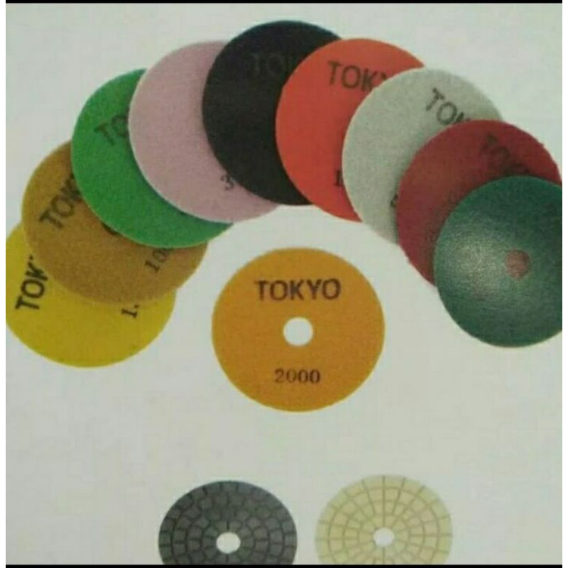 Tokyo diamond pad # 3000 -poles marmer & granite
