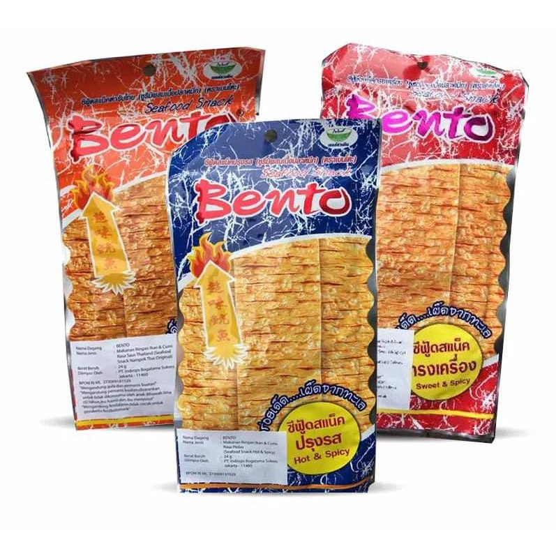

READY STOCK HALAL snack ringan JUHI BENTO SQUID 20 GRAM