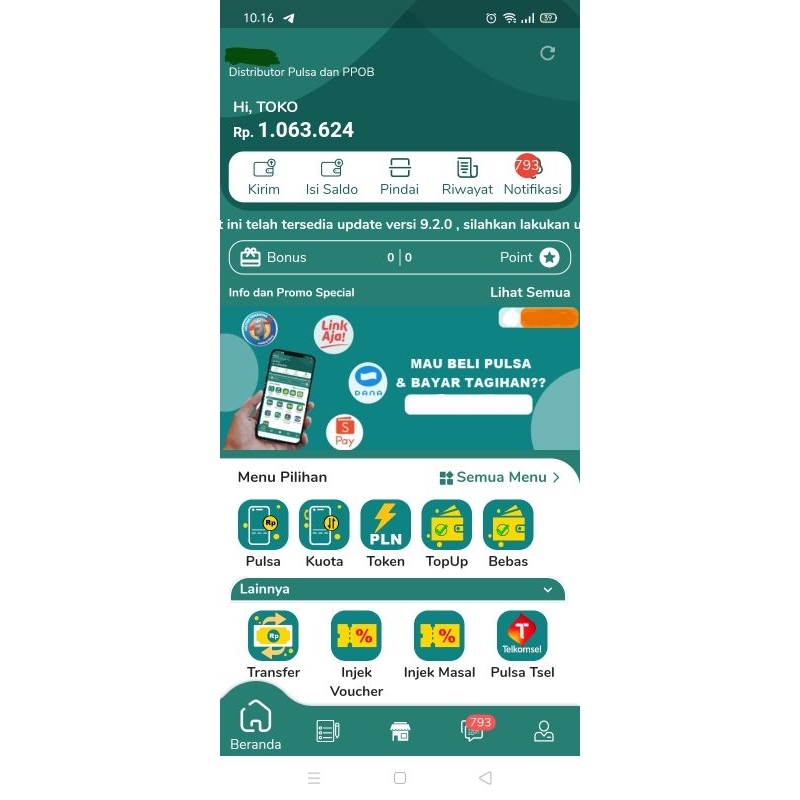 Software Pulsa Tiga Putri Ababil++ SE dan Aplikasi  Original Fitur Unlimited
