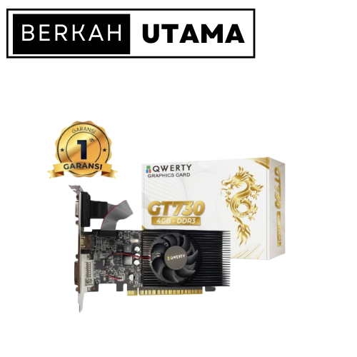 VGA QWERTY GEFORCE GT 730 4GB DDR3 128BIT GT730