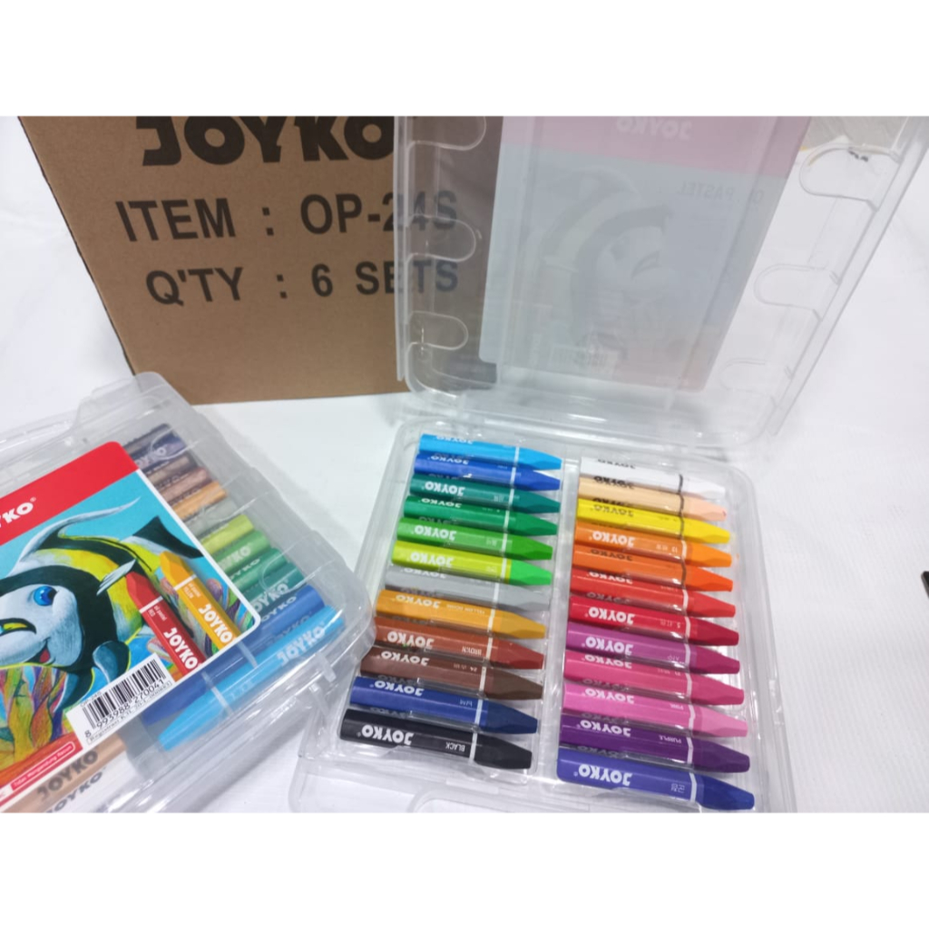 

PROMO OIL PASTEL JOYKO ISI 24 BUAH