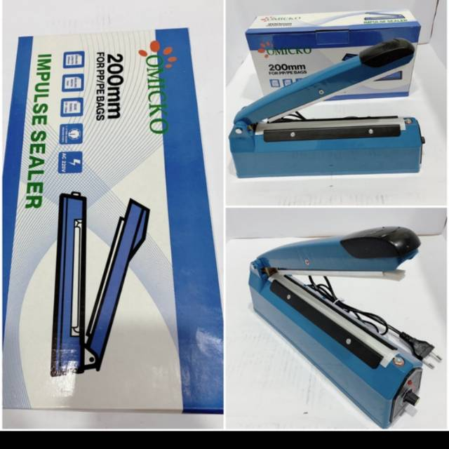Impulse Sealer PFS-8200 Press Plastik Omicko 20cm Murah