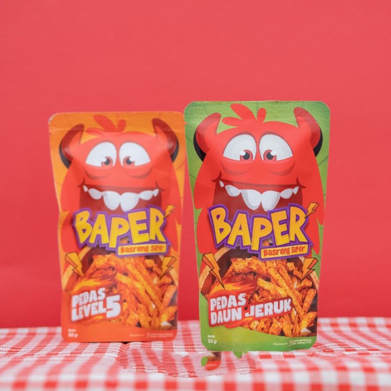 

Basreng Daun Jeruk Original Baper