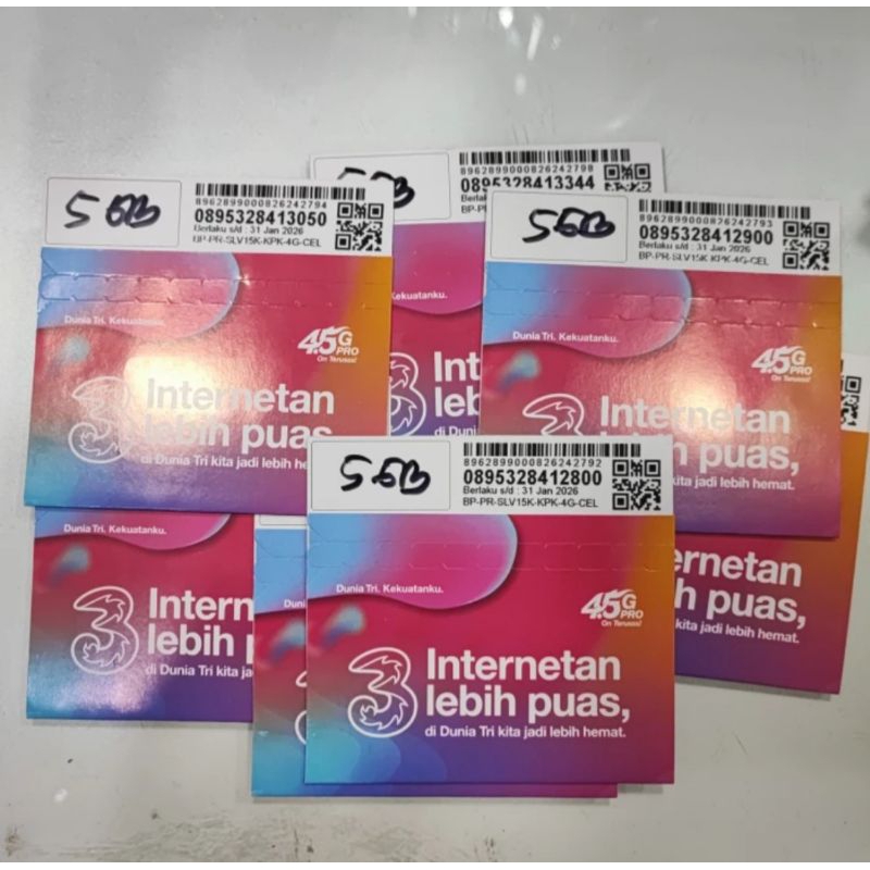 Perdana Tri 3 Three Regis