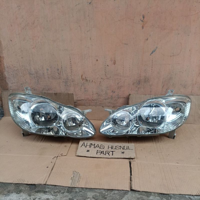 lampu depan headlamp toyota corolla altis 2001 2002 2003 2004 2005 original