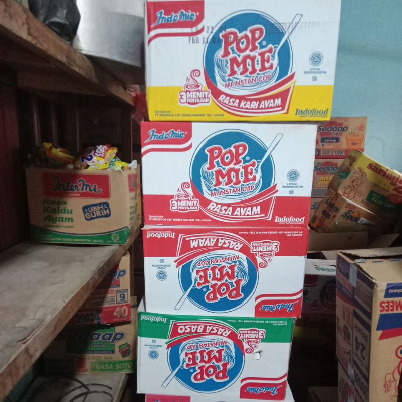 

POP MIE DUS ISI 24 X 75G