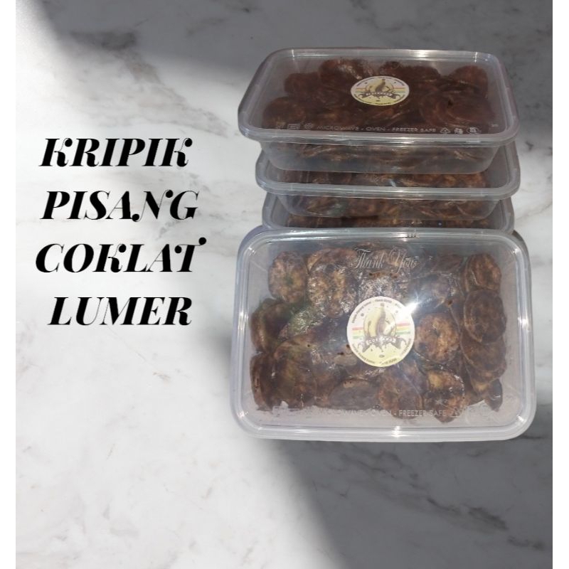 

Kripik Pisang Coklat Lumer 120 gram