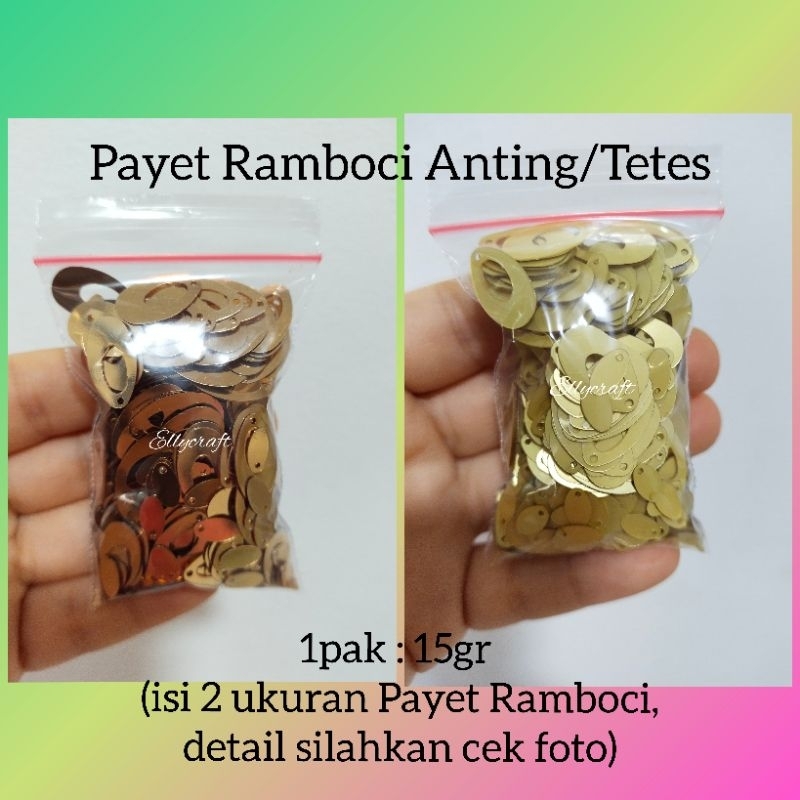 15gr Payet Ramboci Anting/Payet Tetes
