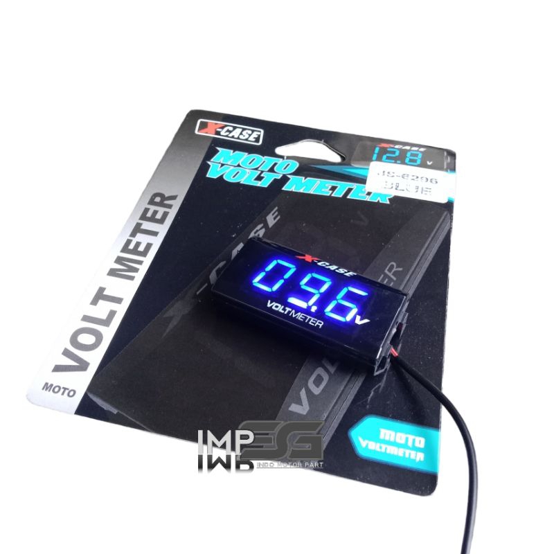 voltmeter aki motor