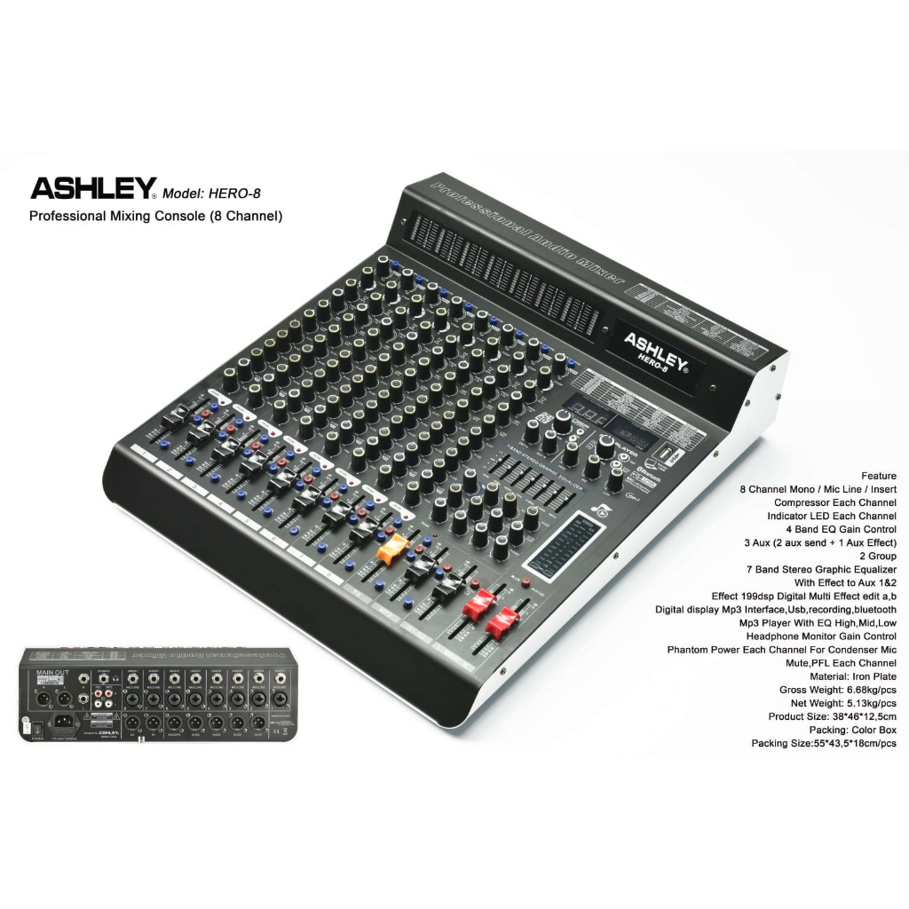 Mixer Ashley Hero 8 / Hero8 Original
