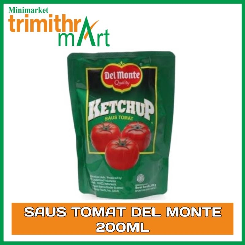 

SAUS TOMAT DEL MONTE 200ML