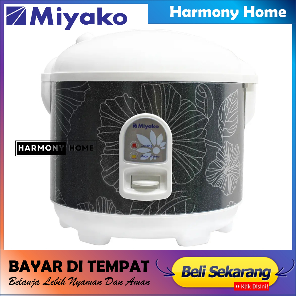 Miyako MCM-528 TS Batik Rice Cooker / Magic com 1.8 Liter MCM528TS Batik / MCM 528TS-BATIK