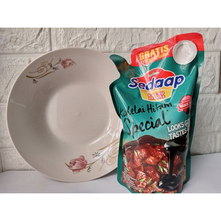 

Kecap Manis Sedaap Kemasan 520ml ( BONUS PIRING )