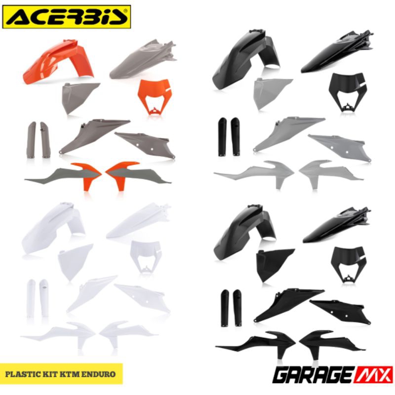 COVER BODY SET KTM ENDURO  ACERBIS. PLASTIC KIT KTM . BODY KTM ENDURO ACERBIS .COVER BODY KTM ACERBI