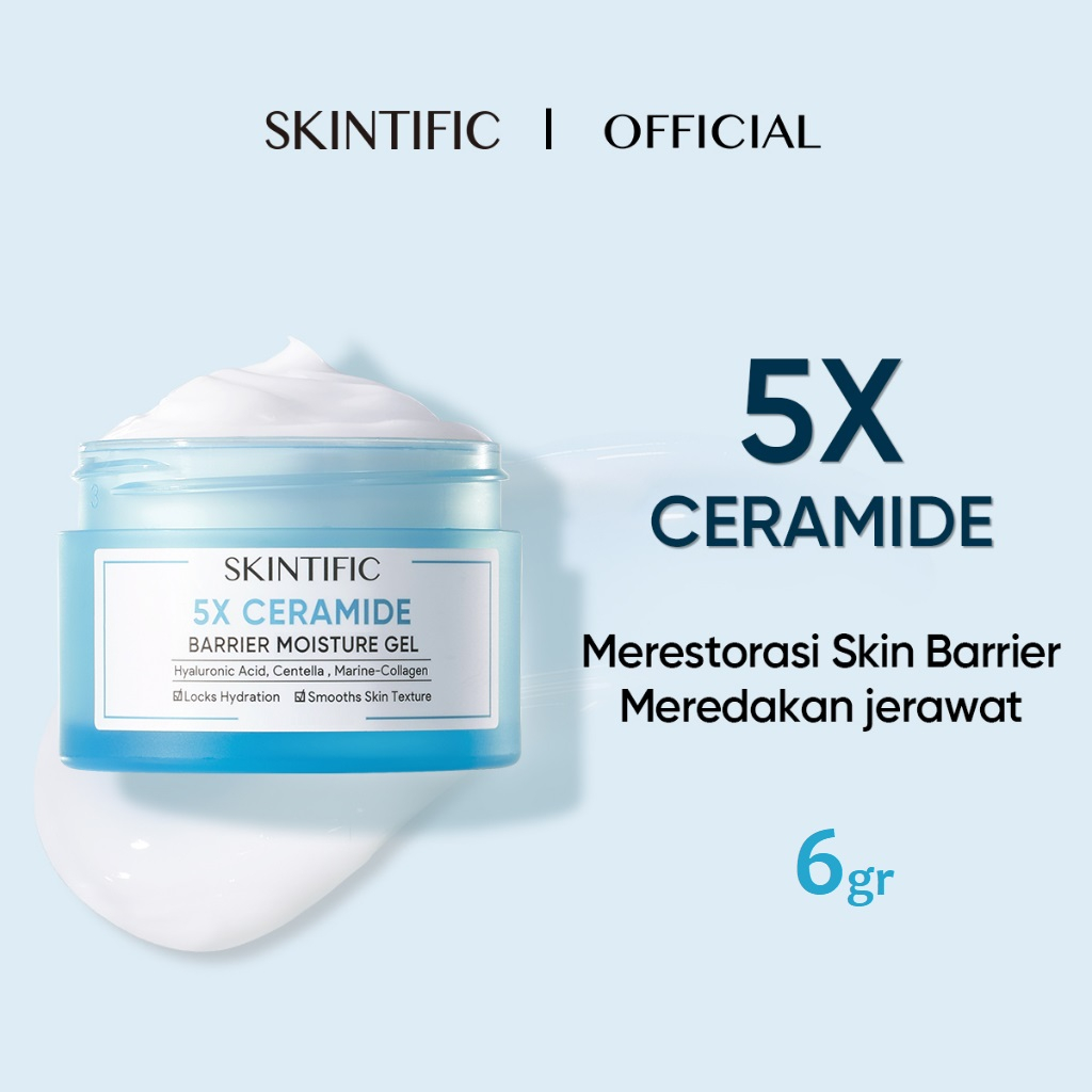 Skintific 5X Ceramide Barrier Moisturizer Gel 6gr