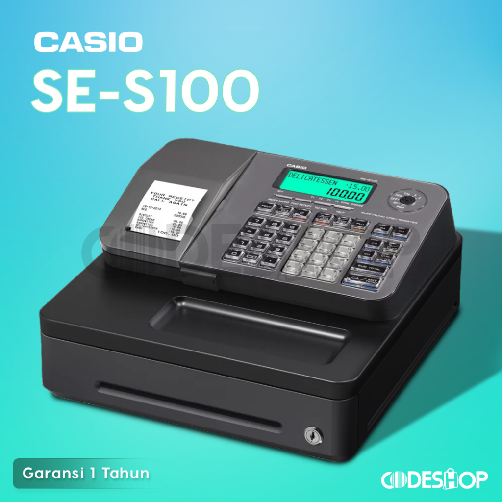 

MESIN KASIR KALKULAR CASH REGISTER - S100 RED