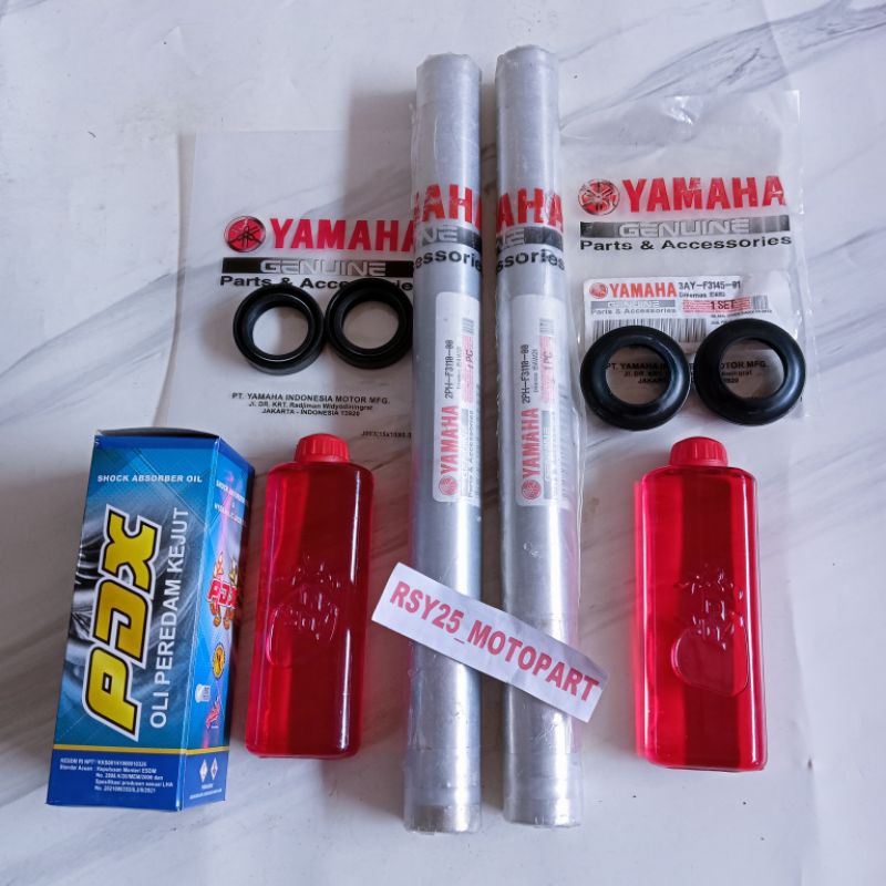 Paket As Shock 2PH Mio M3,Mio Z 125, Soul GT 125, Fino 125+Oli Shock+Sil Abu+Sil Klep