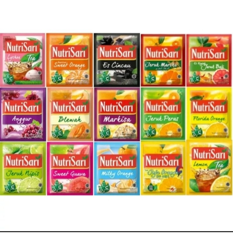 

Nutrisari sachet 2 renceng