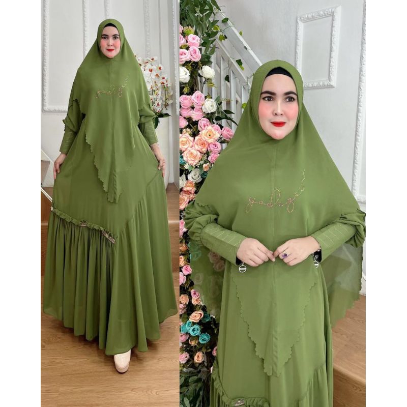 DRESS AINA SERIES PREMIUM SET BY YODIZEIN GAMIS CERUTY ORIGINAL BRENDED