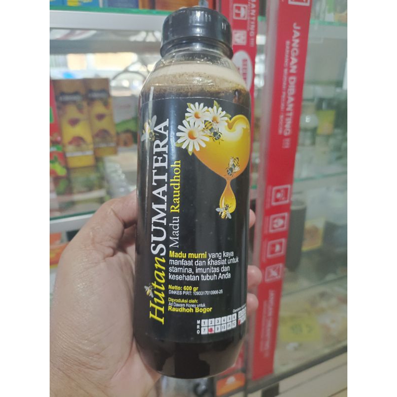 

[ Madu Hutan 600 Gr Raudhoh ] Madu hutan Super, Madu Hutan Kaya Manfaat, Natural Honey