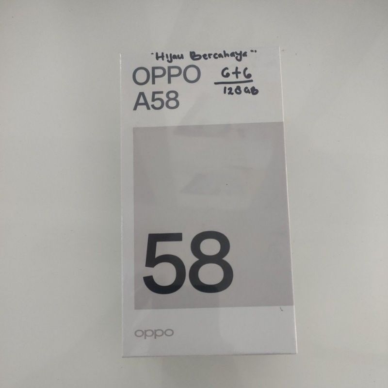 OPPO A58 Ram 6GB/128GB