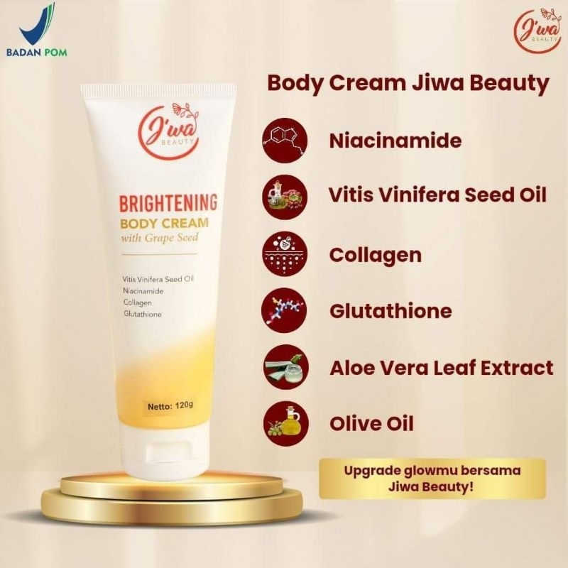 Jiwa Beauty Body Cream