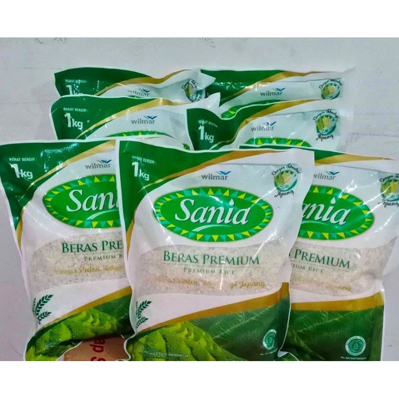 

BERAS PREMIUM SANIA KEMASAN 1 KG