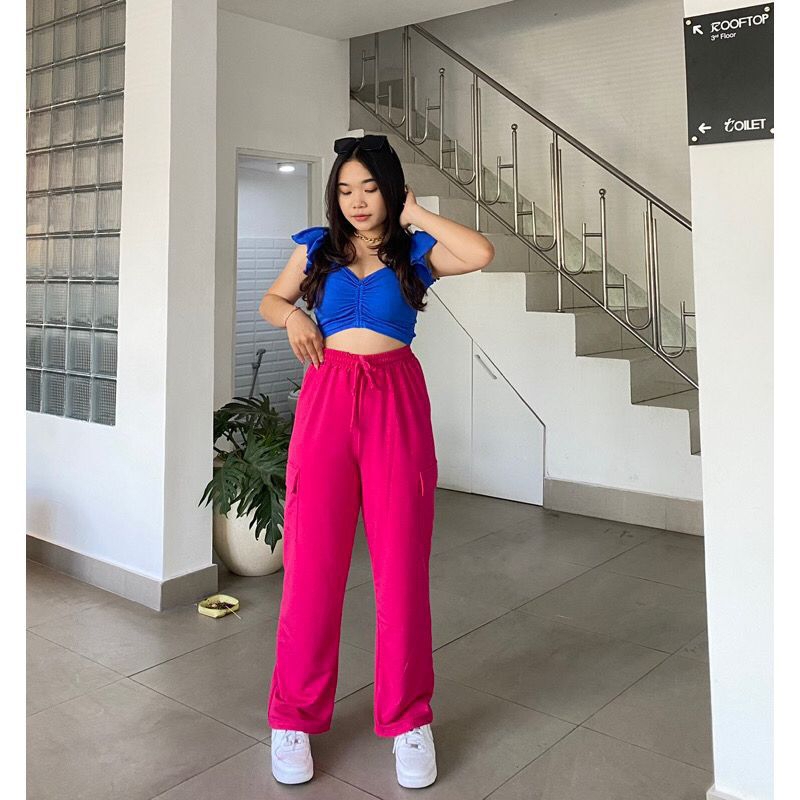 Celana Cargo Wanita || Celana Cargo Wanita yg Lagi Trend