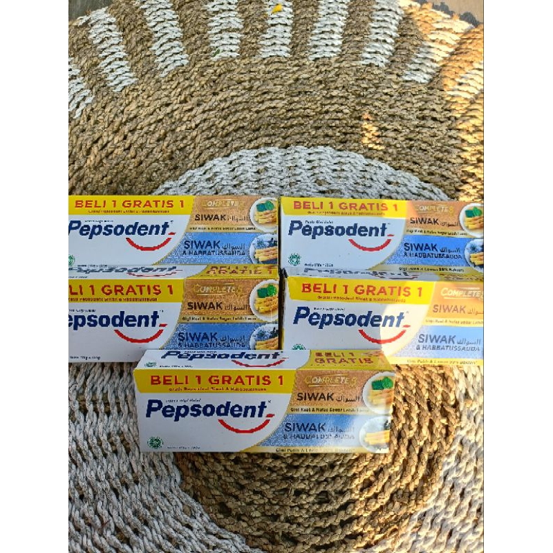 PROMO(isi 2) PEPSODENT SIWAK HABBATUSSAUDA  175 + 190g
