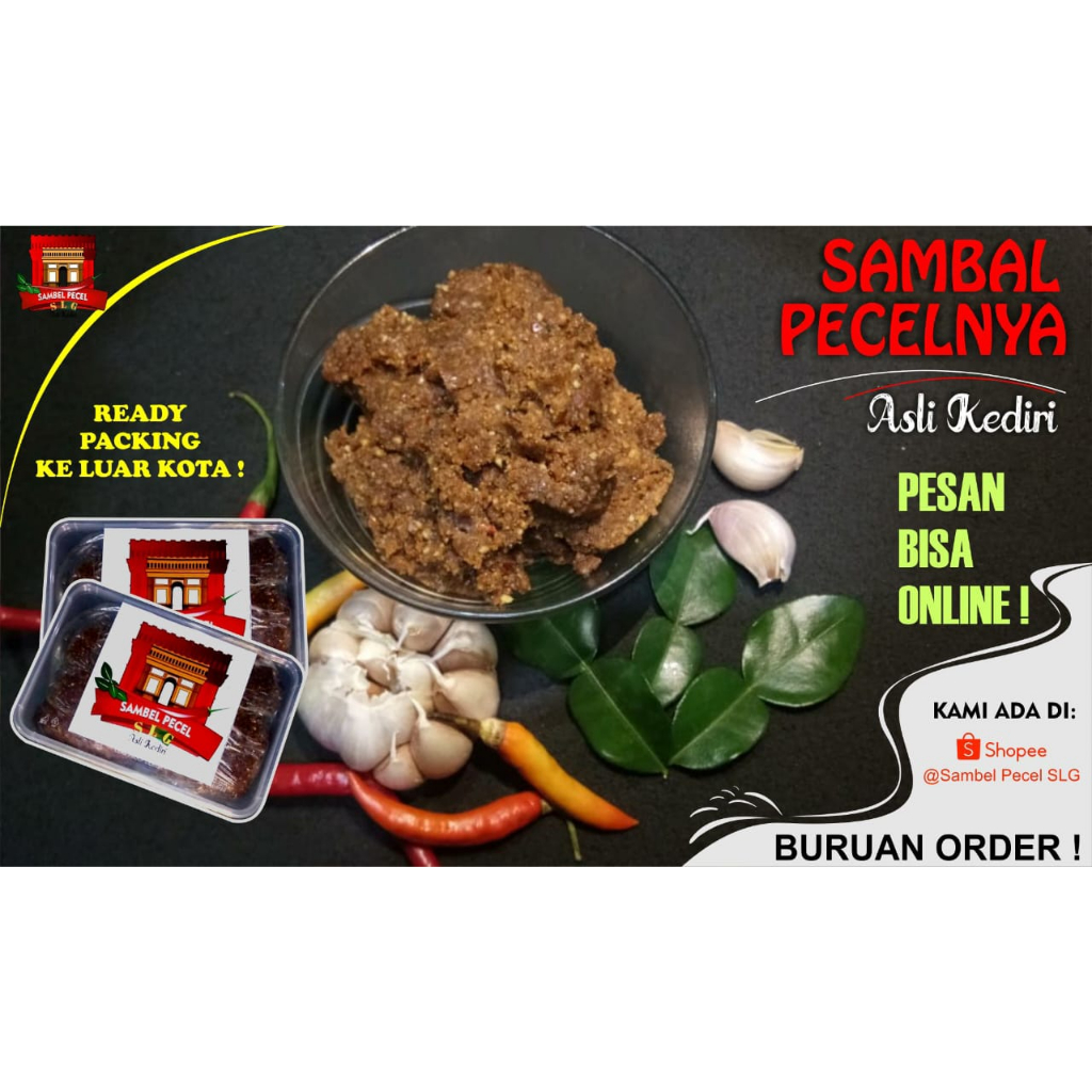 

Sambel Pecel SLG| Asli Kediri