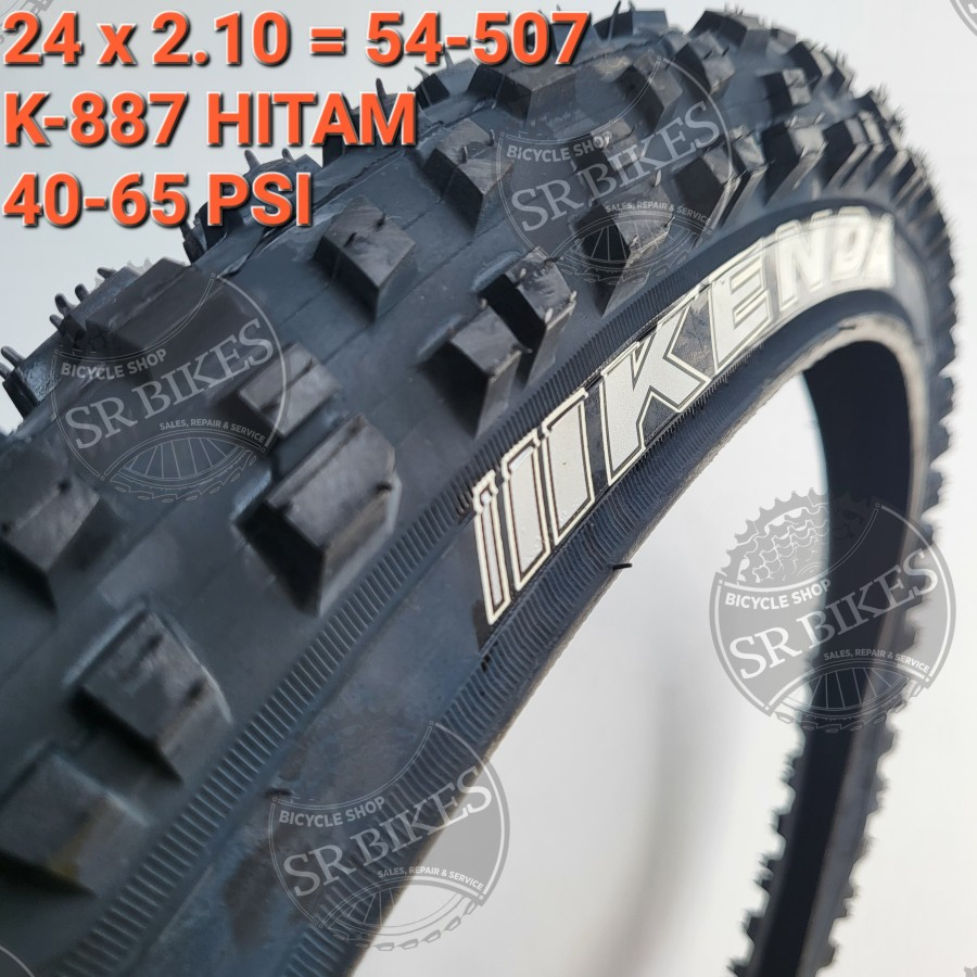 Ban luar sepeda 24 x 2.10 inch KENDA bisa buat sepeda gunung MTB