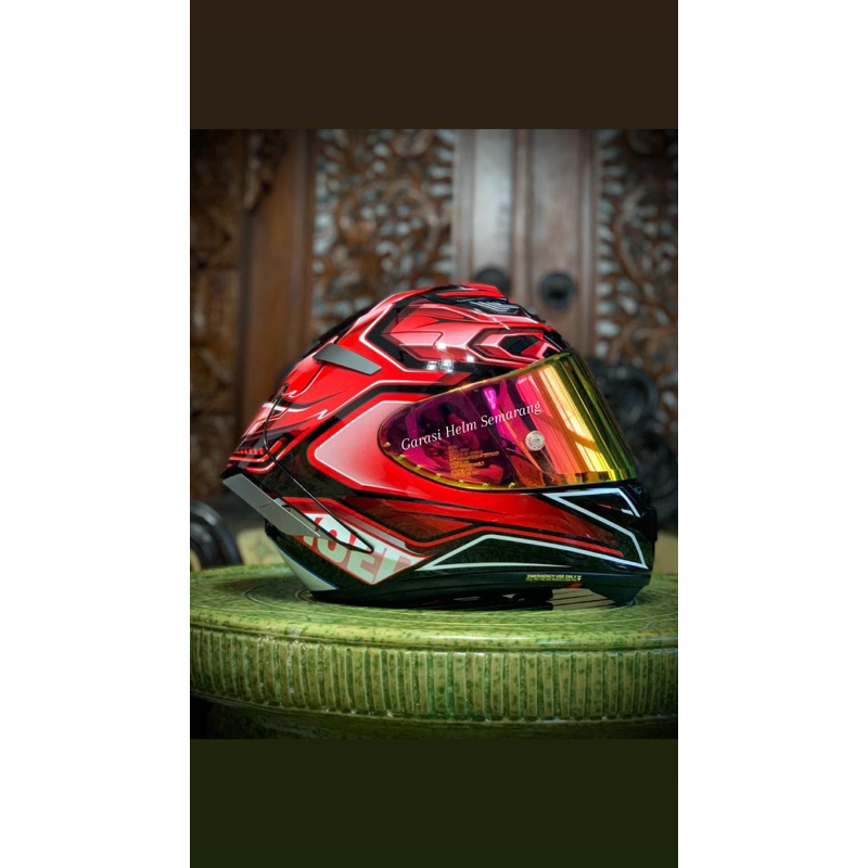 [ORIGINAL] SHOEI X14 AERODYN RED