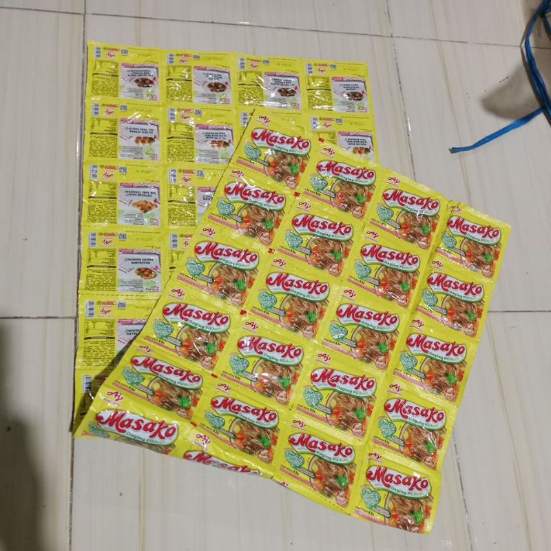 

PAKET HEMAT Masako 4 Renteng 48sachet