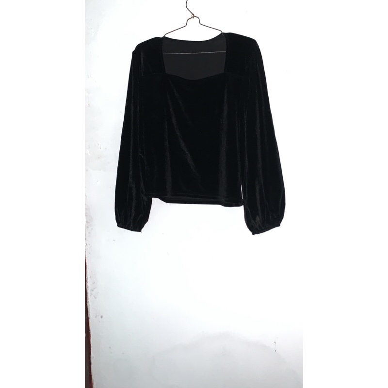 blouse bludru preloved