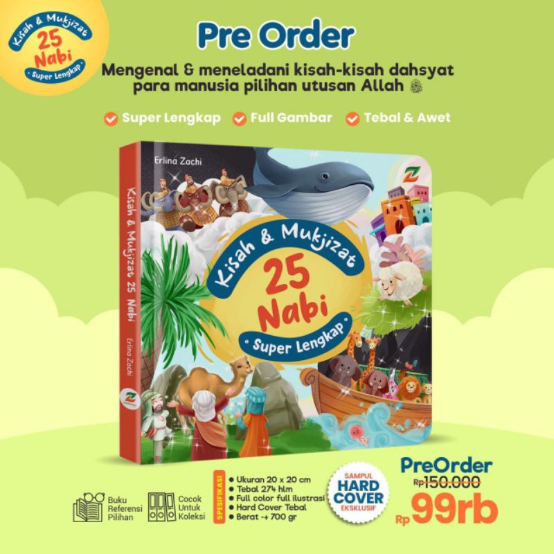 

Kisah & mukjizat 25 nabi super lengkap