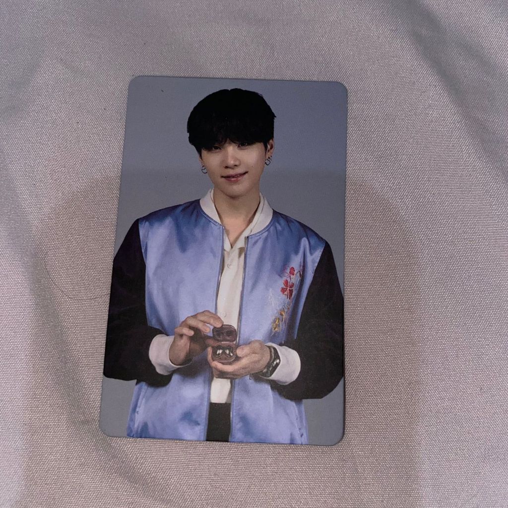 [READY STOCK] BTS Samsung Galxy Buds Photocard PC SUGA TAEHYUNG V