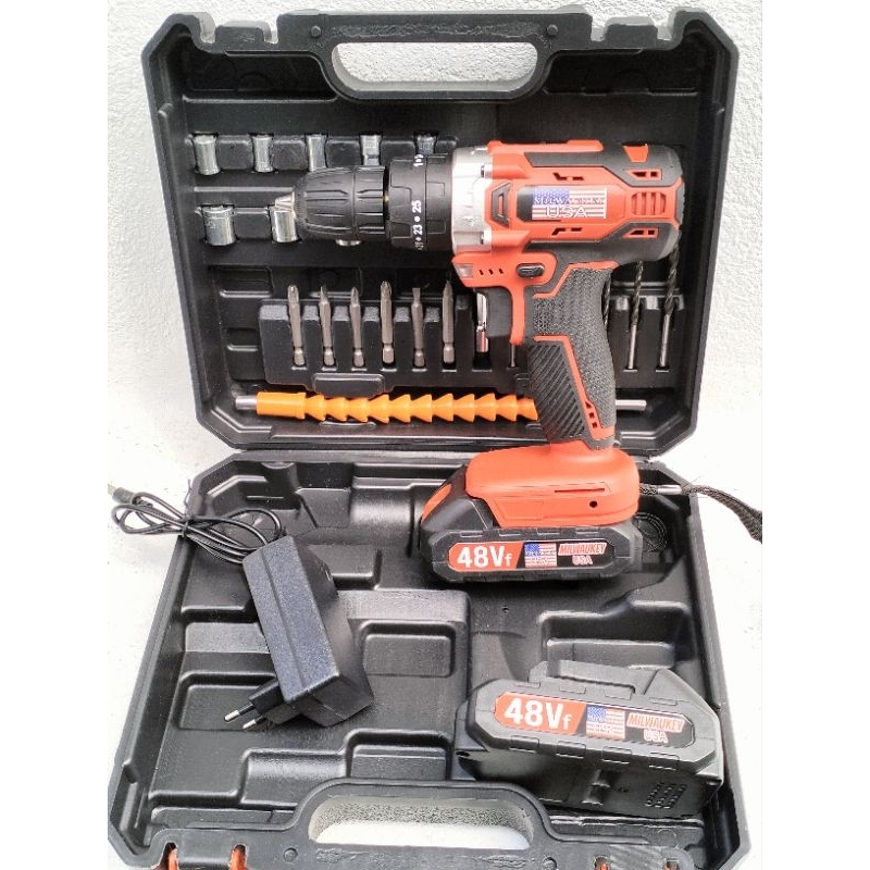 BOR CAS 48 VOLT/BOR BETON BESI KAYU 48V/BOR AMERIKA/BOR CAS/BOR CORDLESS 48VOLT